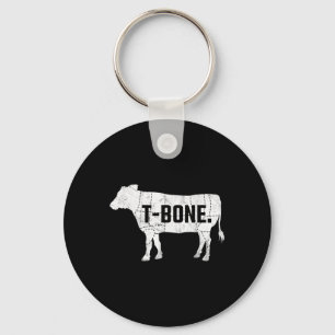 Funny Beef Grillen T-bone Steak Shirt Schlüsselanhänger