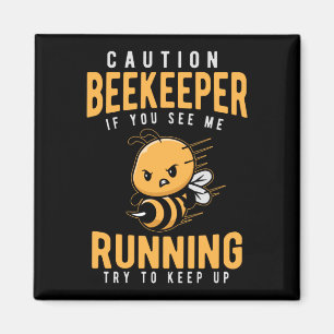 Funny Beekeeper Joke Bee Spaß Magnet