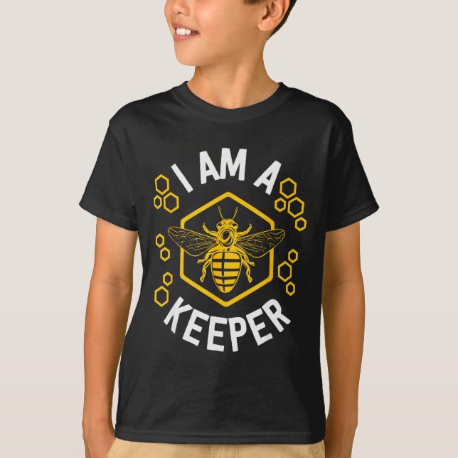 Funny Beekeeper Shirt Men Women I Am A Keeper Beek (Vorderseite)