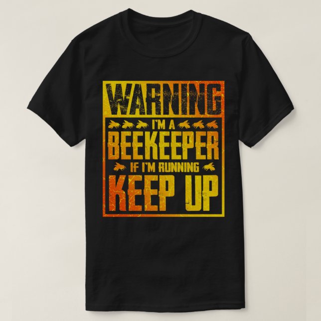 Funny Beekeeper T-Shirt (Design vorne)