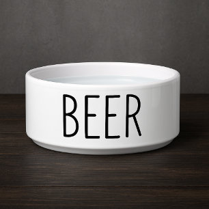 Funny Beer Dog Napf