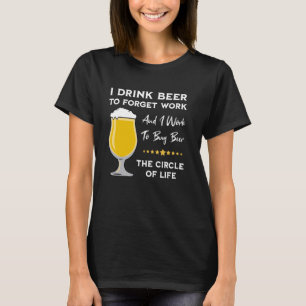 Funny Beer Drink Woll ich ein Bier Funny Drink? T-Shirt