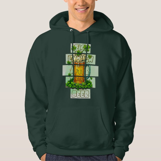 Funny Beer St Patrick’s Day Shirt – moletom (Vorderseite)
