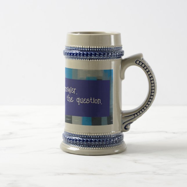Funny Beer Stein in Originaldesign Bierglas (Rechts)