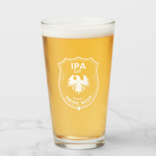 Funny Beer Zitat Glas