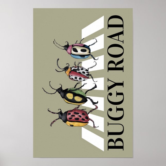 Funny Beetles Poster (Vorne)