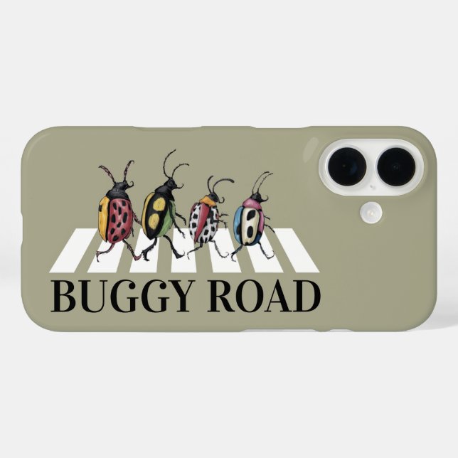 Funny Beetles TelefonCase Case-Mate iPhone Hülle (Rückseite (Horizontal))