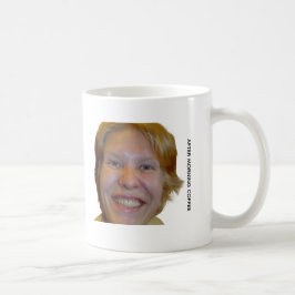 Funny Before and After Morning Coffee Meme Mug Kaffeetasse