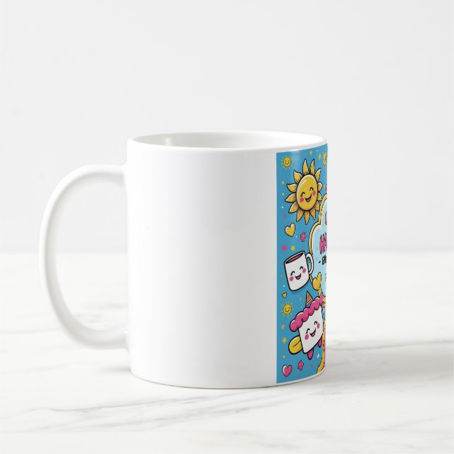 Funny begabte Tasse (Links)