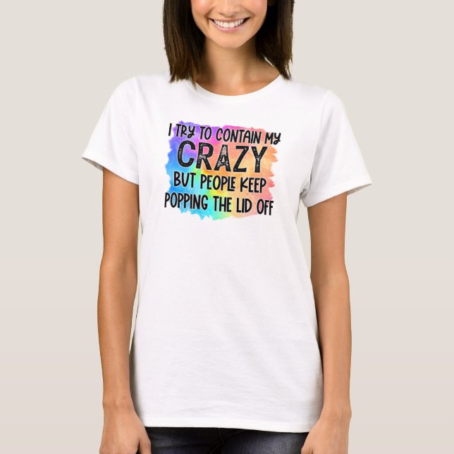Funny behalte oder entwirft Ihr eigenes T-Shirt (Vorderseite)