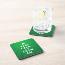 Funny Behalte Ruhe und Trink auf St Patrick