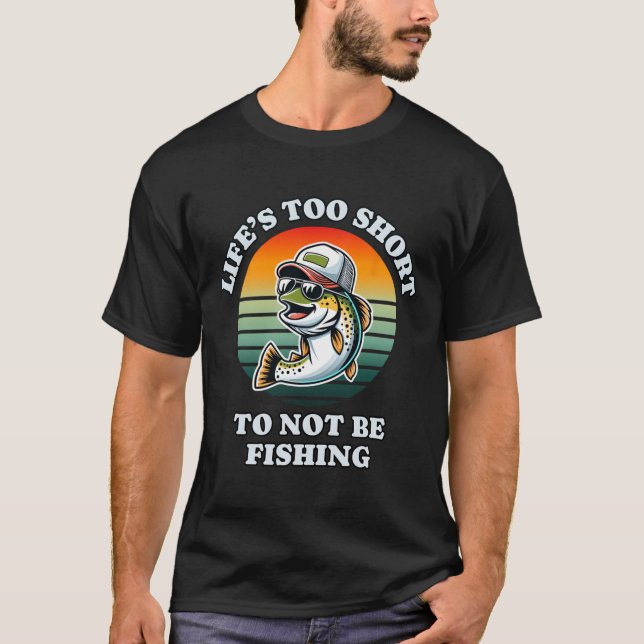 Funny Behalten über Fishing Fun Cill Foreut Fisher T-Shirt (Vorderseite)