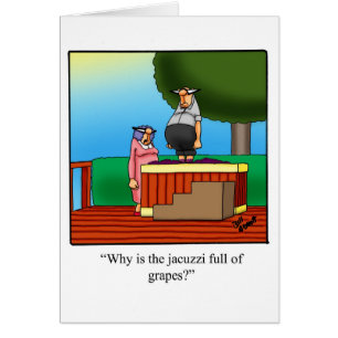 Funny Behaltend in Touch Spaß Card