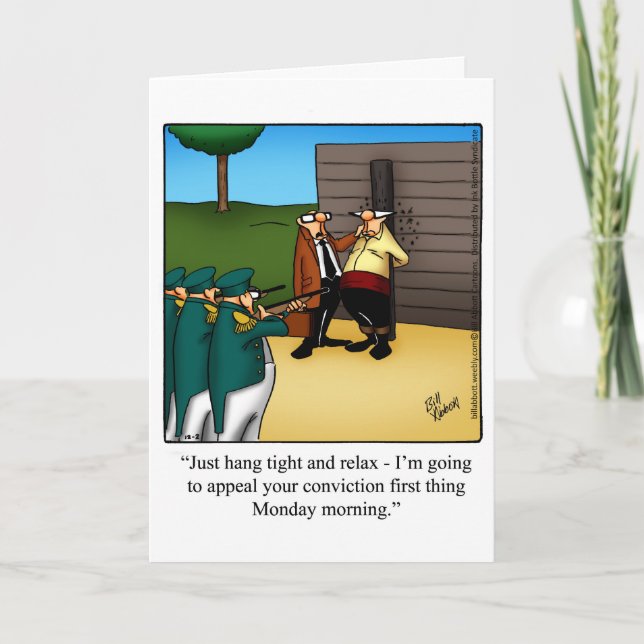 Funny Behaltend in Touch Spaß Grußkarte Karte (Vorderseite)