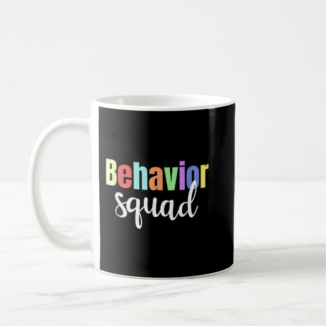 Funny Behavior Squad ABA Therapeut RBT Therapie Be Kaffeetasse (Links)