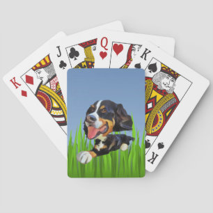 Funny Bernese Mountain Hund Deck Karten Spielkarten