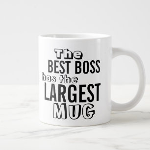 Funny Best Boss Zitat Große Tasse - Büro Humor