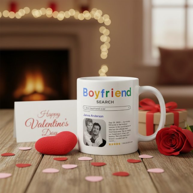Funny Best Boyfriend Ever Search Result With Photo Kaffeetasse (Von Creator hochgeladen)