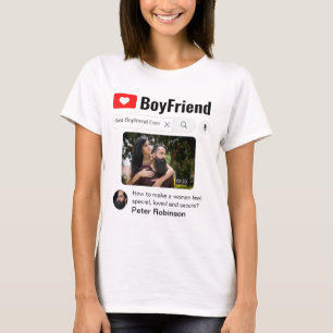 Funny Best Boyfriend Ever Search Resultat T-Shirt