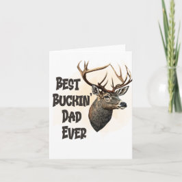 Funny Best Buckin Vater Ever Einladung