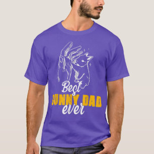 Funny Best Bunny Vater je Rabbit Eigentümer Vater T-Shirt