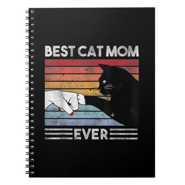 Funny Best Cat Mama jemals | Cat Mama Gift Notizblock (Vorderseite)