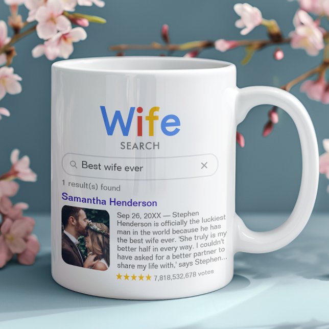 Funny Best Ehefrau je Suchergebnisse mit Foto Kaffeetasse (Von Creator hochgeladen)
