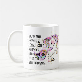 Funny Best Friend BAD EINFLUSS Einiges Tanzen Kaffeetasse