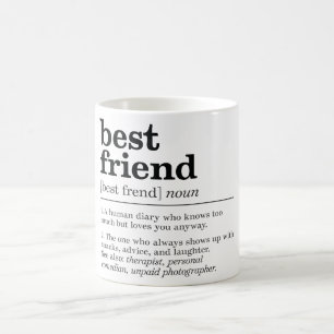 Funny Best Friend Definition Kaffeetasse