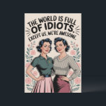 Funny Best Friends Kümmre Spaß Frauen Geburtstag Einladung<br><div class="desc">Funny Best Friends Kümmre Spaß Frauen Geburtstag</div>