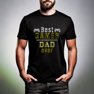Funny Best Gamer Vater Ever Father Tri-Blend Shirt