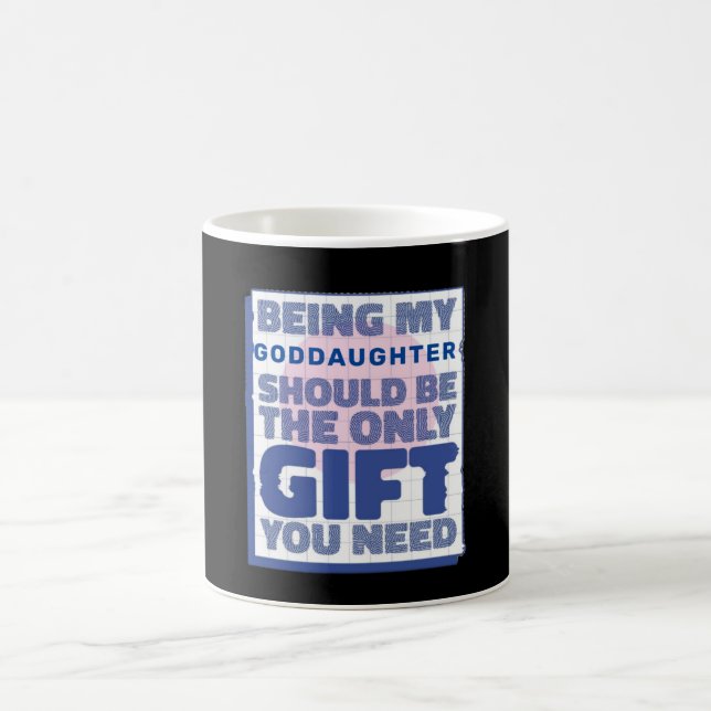 Funny Best Geschenk für Godtochter Kaffeetasse (Mittel)