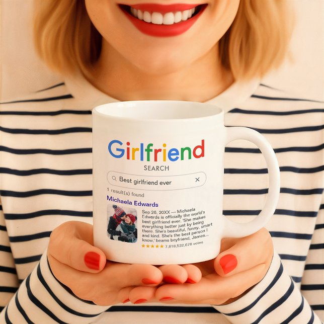Funny Best Girlfriend Ever Search Resultat & Foto Kaffeetasse (Von Creator hochgeladen)