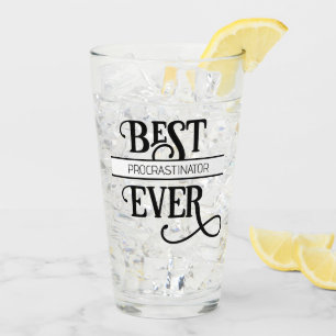 Funny Best Job Title Procrastinator jemals Glas