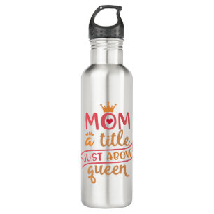 Funny Best Mama Design Idee für Mamas Edelstahlflasche