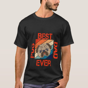 Funny Best Mops Vater Ex Art Mops Hund Hunde mehr T-Shirt
