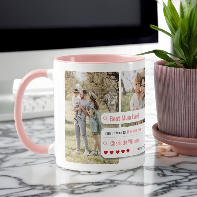 Funny Best Mum Ever Foto Search Motor Results Tasse (Funny Best Mum Ever Photo Search Engine Results Mug)