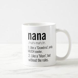 Funny Best Nana Grandad Definition for Grandfather Kaffeetasse