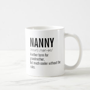 Funny Best Nana Grandad Definition für Großvater Kaffeetasse