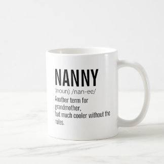 Funny Best Nana Grandad Definition für Großvater Kaffeetasse