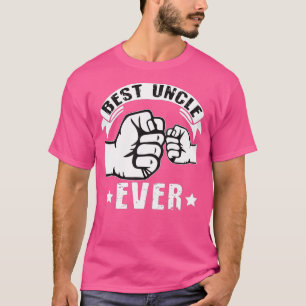 Funny Best Oncle Ever Fistbump Cool Onkel Nephew T-Shirt