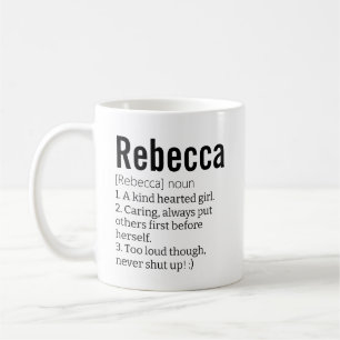 Funny Best Rebecca Definition LPA-Zwergfisch Kaffeetasse