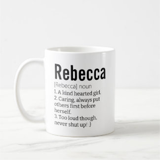 Funny Best Rebecca Definition LPA-Zwergfisch Kaffeetasse