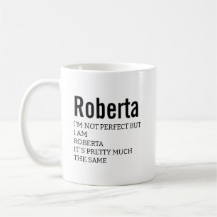 Funny Best Sarcastic Roberta Definition Geschenk Kaffeetasse