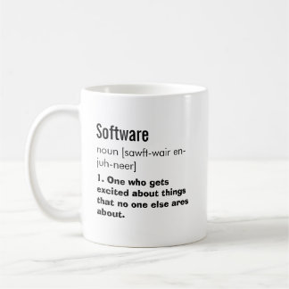 Funny Best Software Engineer - Design-Geschenk Kaffeetasse