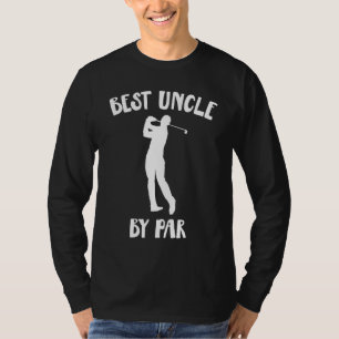 Funny Best Uncle by Par Golf Geschenk T-Shirt