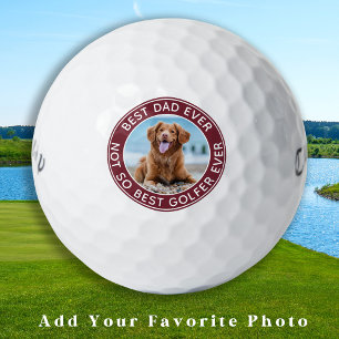 Funny Best Vater je individuelles Niedliches Pet D Golfball