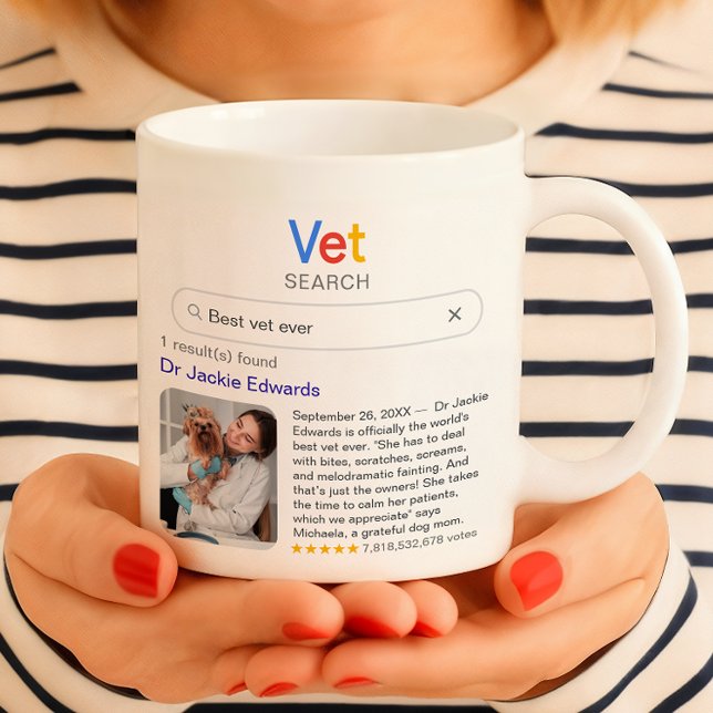 Funny Best Vet Ever Search Results With Photo Kaffeetasse (Von Creator hochgeladen)