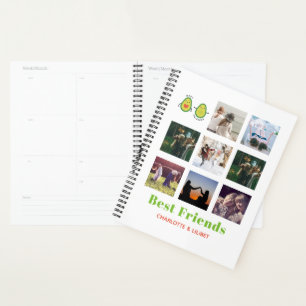 Funny BESTE FREUNDIN FOTO COLLAGE Geschenk Persona Planer