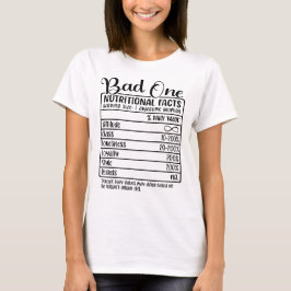 Funny Besties Trip/Bad One ernährungsbedingte Fakt T-Shirt